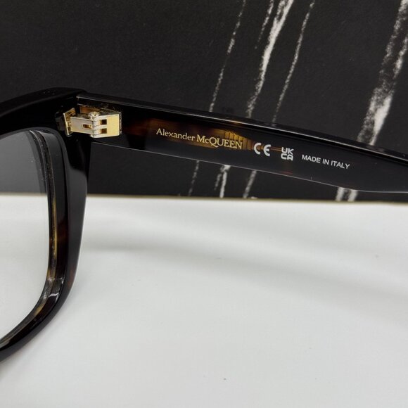 NEW ALEXANDER MCQUEEN AM0305O 002, CAT EYE WOMEN EYEGLASSES ALEXANDER MCQUEEN main image 4